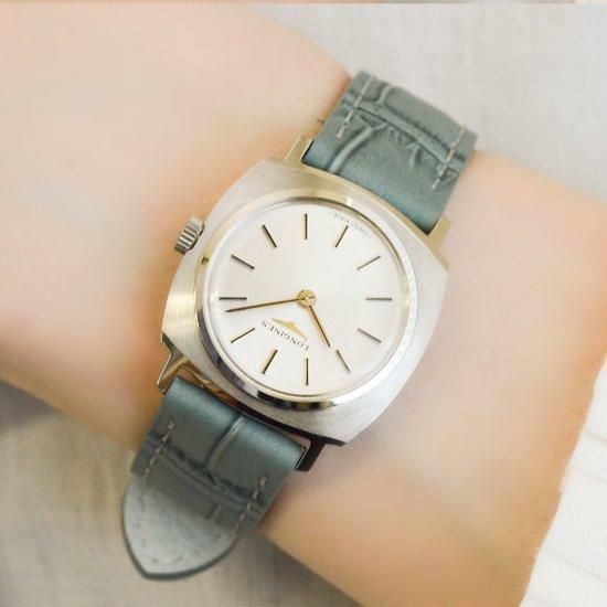 ロンジン LONGINES｜クッション型｜手巻き・1970年代製