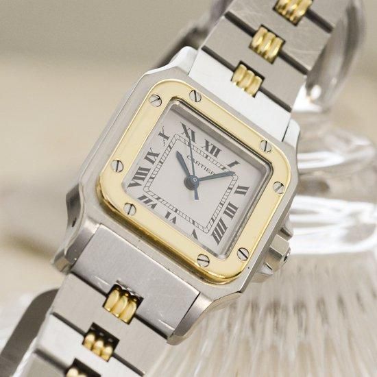 カルティエ Cartier｜サントスカレ SM｜自動巻き・1970年代製