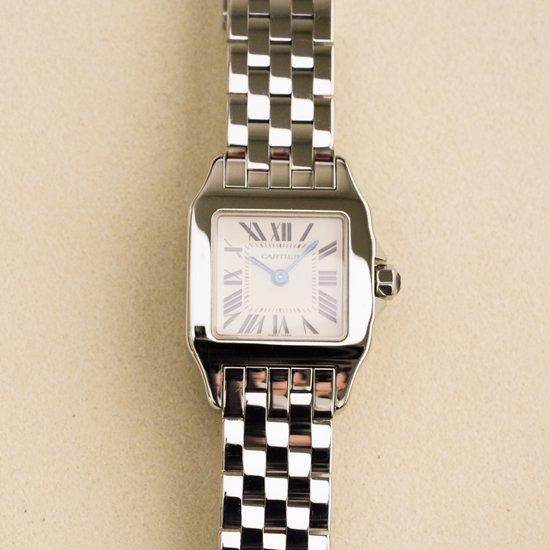 カルティエ/Cartier サントスドゥモアゼル　レディース腕時計 楽天市場】【極美品】 カルティエ サントスドゥモワゼル ダイヤ