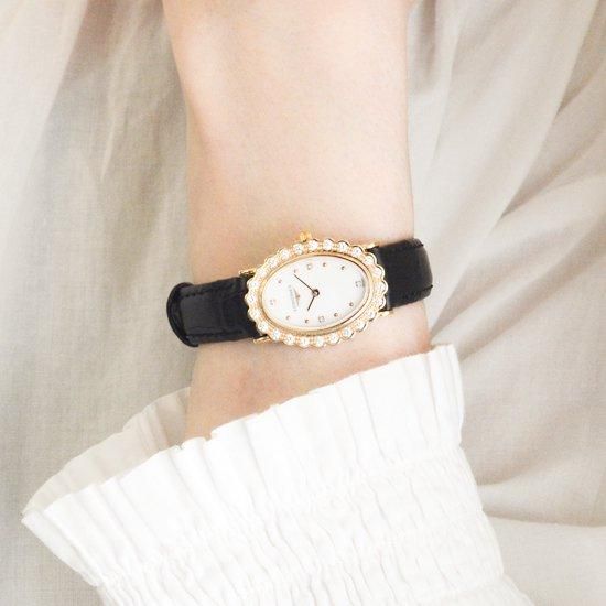 ロンジン LONGINES クォーツ腕時計 レディース(18K/750 ゼア ロンジン LONGINES クォーツ腕時計 レディース(18K/750 ゼア