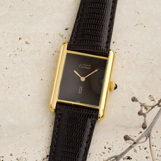 Cartier カルティエ マストタンク 手巻き時計 LM カルティエ cartier｜マストタンク LM｜手巻き・1980年代製