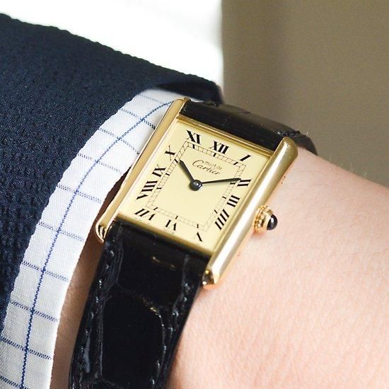 カルティエ cartier｜マストタンク LM｜クォーツ・1980年代製