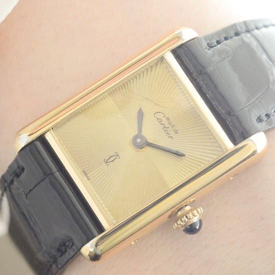 カルティエ cartier ｜マストタンクSM｜手巻き・1980年代製
