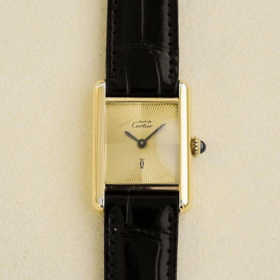 カルティエ cartier ｜マストタンクSM｜手巻き・1980年代製