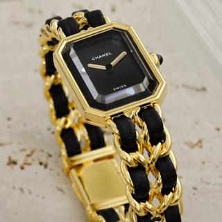 <img class='new_mark_img1' src='https://img.shop-pro.jp/img/new/icons47.gif' style='border:none;display:inline;margin:0px;padding:0px;width:auto;' />CHANEL シャネル｜プルミエール｜Mサイズ ・1980年代製｜レディースアンティーク時計
