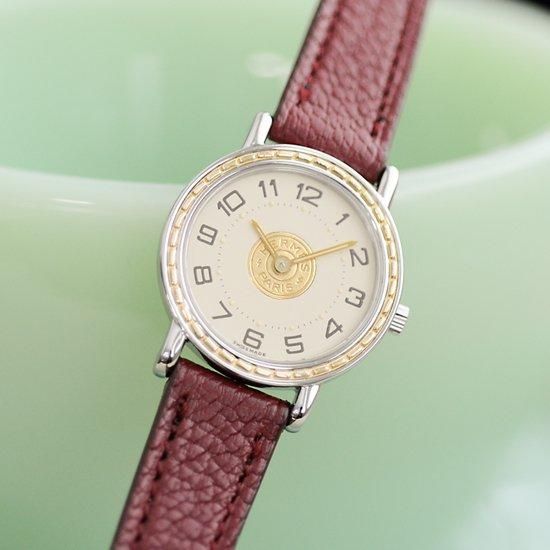 HERMES エルメス セリエ デイト クォーツ レディース _755025