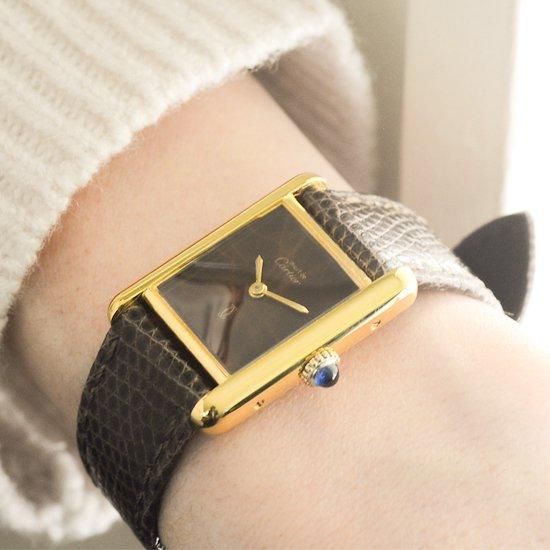 カルティエ cartier ｜マストタンクSM｜手巻き・1970年代製