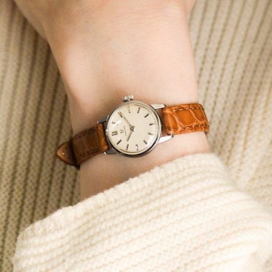 オメガ(OMEGA)ソリッドシルバーケース アンティーク手巻きメンズ