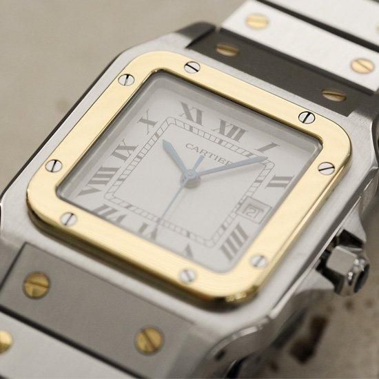 カルティエ Cartier｜サントスカレLM｜自動巻き・1980年代製