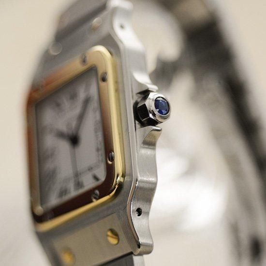 Cartier Santos de Cartier 自動巻き 時計 カルティエ Cartier｜サントスカレLM｜自動巻き・1980年代製