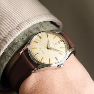 <img class='new_mark_img1' src='https://img.shop-pro.jp/img/new/icons47.gif' style='border:none;display:inline;margin:0px;padding:0px;width:auto;' />OMEGA オメガ｜ラウンドケース｜手巻き・1959年代製｜メンズアンティーク時計

