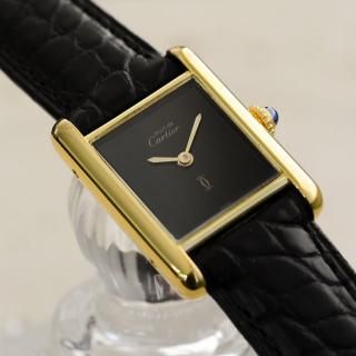 Cartier カルティエ｜マストタンク SM｜手巻き・1970年代製｜レディース アンティーク時計