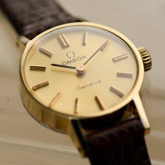 OMEGA Geneve ゴールド 手巻き時計 70年代前後ヴィンテージ
