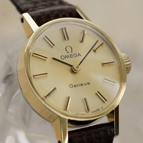 【訳あり稼働品】人気デザイン★OMEGA オメガ ジュネーブ アンティーク時計 オメガ OMEGA｜ジュネーブ｜手巻き・1970年代製｜アンティーク