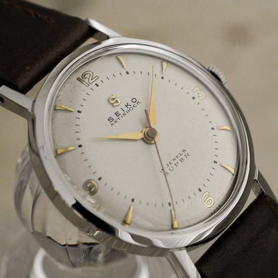 【1940s】SEIKO スモセコ OH済 ヴィンテージ腕時計 ※訳あり品 1940s】SEIKO スモセコ OH済 ヴィンテージ腕時計 ※訳あり品