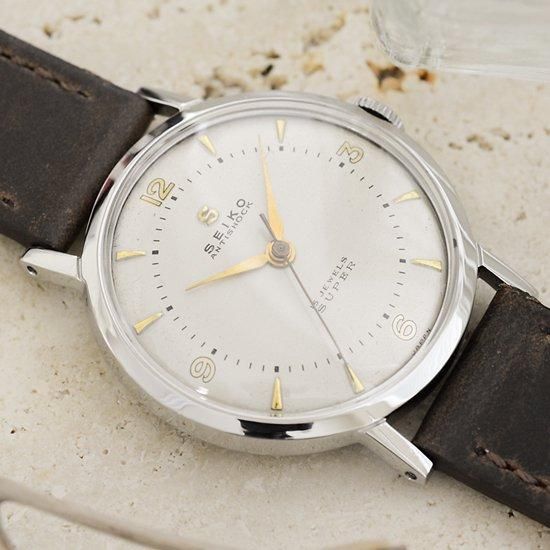 セイコー SEIKO｜ラウンド｜手巻き・1950年代製｜アンティーク時計