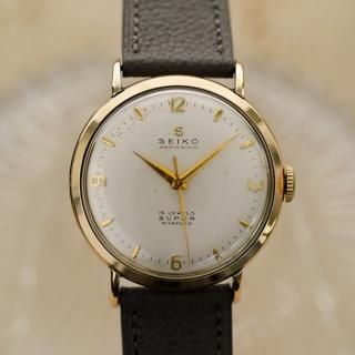 SEIKO セイコースーパー｜ラウンド｜手巻き・1956年代製｜メンズアンティーク時計