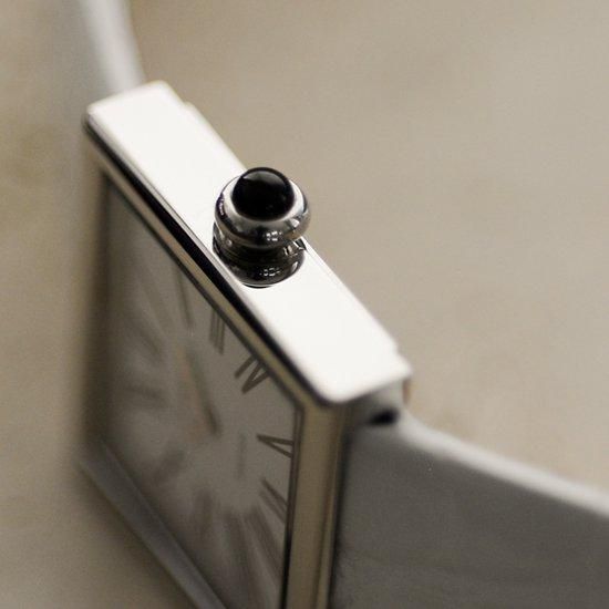 CHANEL シルバー クォーツ 時計 シャネル J12 ホワイトセラミック 8Pダイヤインデックス 33MM