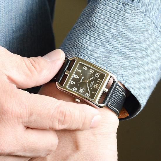 【ギフ_包装】 エルメス HERMES｜ケープコッド｜自動巻き・2000年代製 時計