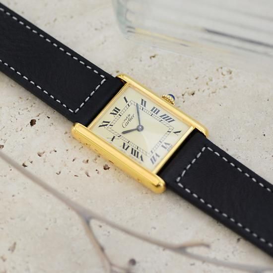 カルティエアンティークタンク❣️正規品❣️ カルティエ マストタンク 1980年代製 LMサイズ 手巻き