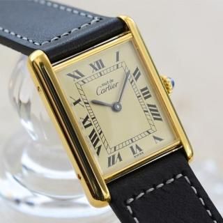 Cartier カルティエ｜マストタンク LM｜手巻き・1970年代製｜メンズ アンティーク時計