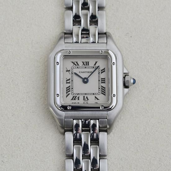 Cartier アナログ時計 シルバー カルティエ cartier ｜パンテールSM ｜クォーツ ・1980年代製