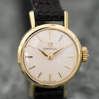 OMEGA オメガ｜ラウンドケース｜手巻き・1962年製｜レディースアンティーク時計
