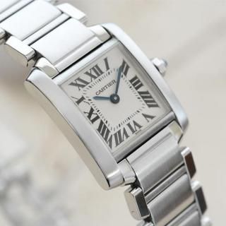 Cartier カルティエ｜タンクフランセーズSM｜クォーツ・1990年代製｜レディース アンティーク時計