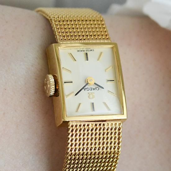 オメガ OMEGA ｜10K・手巻き・1972年代製｜アンティークレディース時計