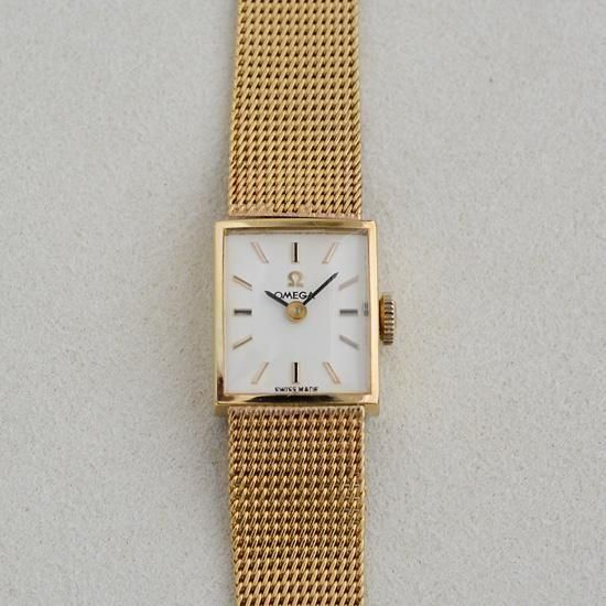 オメガ OMEGA ｜10K・手巻き・1972年代製｜アンティークレディース時計