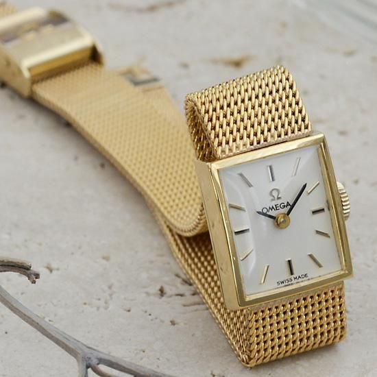 オメガ OMEGA ｜10K・手巻き・1972年代製｜アンティークレディース時計