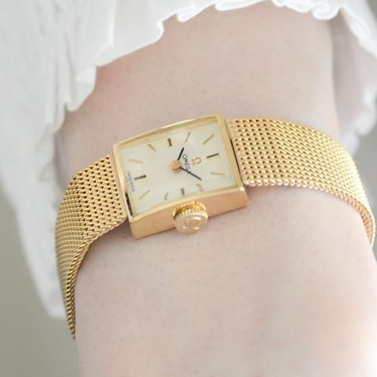 オメガ OMEGA ｜10K・手巻き・1972年代製｜アンティークレディース時計