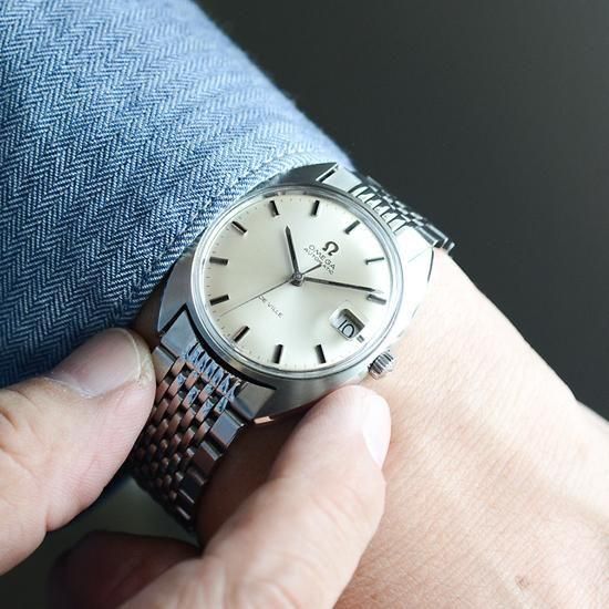OMEGA オメガ デ・ヴィル 自動巻き アンティーク腕時計 デイト付 レア OMEGA 【OMEGA】オメガ デビル アンティーク デイト ref.161024