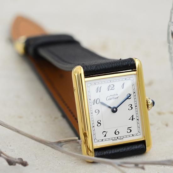 ト*ト様 1980年代のカルティエ マストタンク クォーツモデル カルティエ cartier｜マストタンク LM｜クォーツ・1980年代製