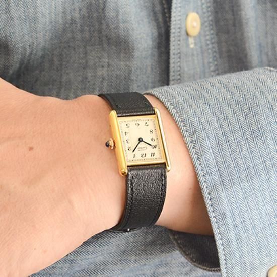 カルティエ cartier｜マストタンク LM｜クォーツ・1980年代製