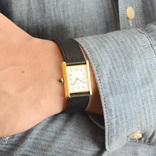 ト*ト様 1980年代のカルティエ マストタンク クォーツモデル カルティエ cartier｜マストタンク LM｜クォーツ・1980年代製