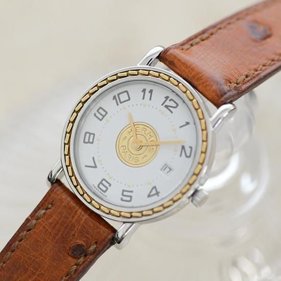 エルメス HERMES 腕時計 レディース クォーツ 532906 エルメス HERMES｜セリエ｜クォーツ・2000年代製｜アンティーク