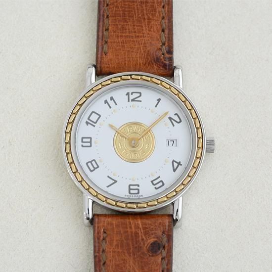 エルメス HERMES｜セリエ｜クォーツ・1990年代製｜アンティーク