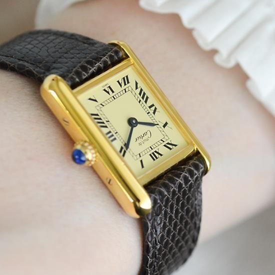 カルティエ cartier ｜マストタンクSM｜クォーツ・1980年代製