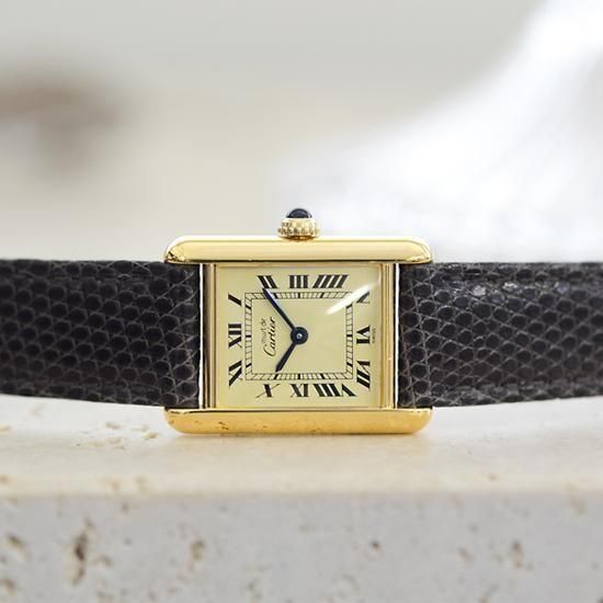 カルティエ cartier ｜マストタンクSM｜クォーツ・1980年代製