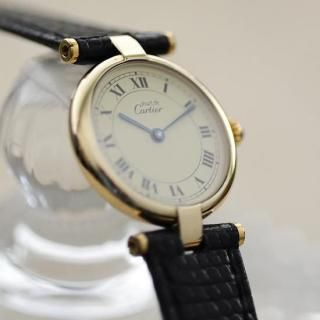 Cartier カルティエ｜マストヴァンドーム SM｜クォーツ・1980年代製｜レディース アンティーク時計