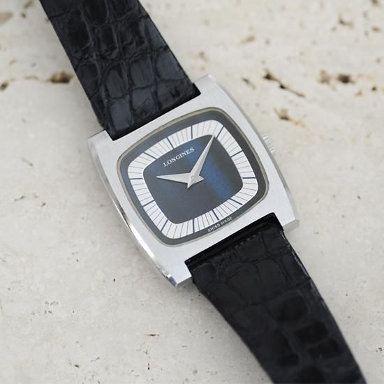 ロンジン LONGINES｜スクウェア｜手巻き・1970年代製