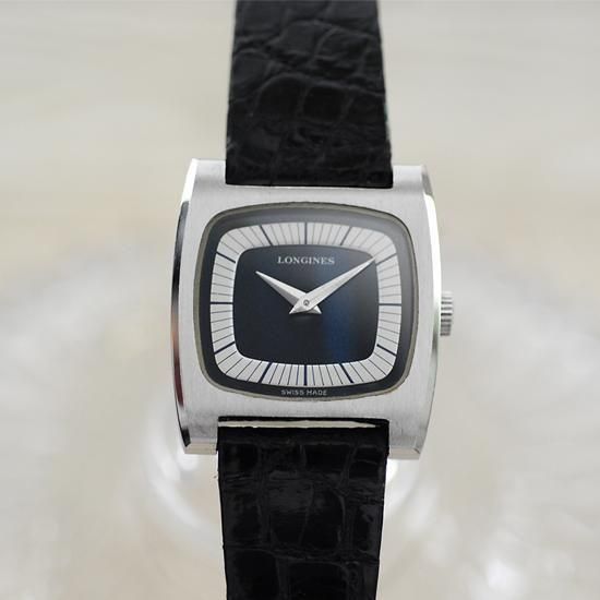 ロンジン LONGINES｜スクウェア｜手巻き・1970年代製