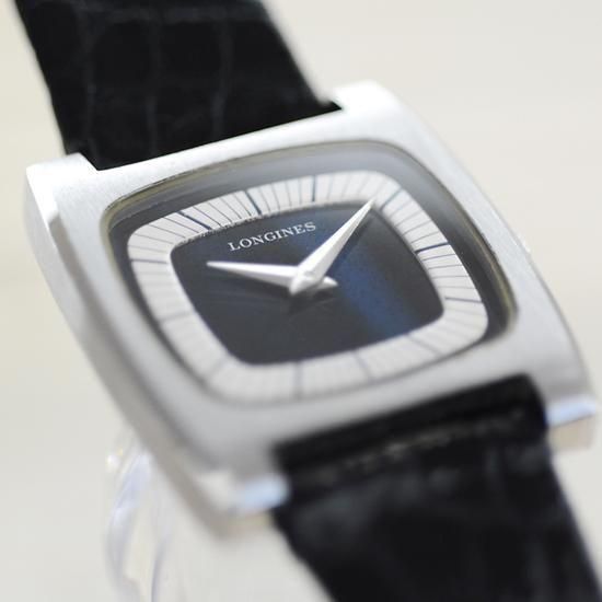 ロンジン 腕時計 レディース アンティーク 手巻き 稼働品 LONGINES ロンジン LONGINES｜スクウェア｜手巻き・1970年代製