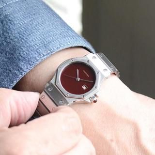 カルティエ Cartier｜サントスオクタゴンLM ｜自動巻き・1980年代｜メンズアンティーク時計