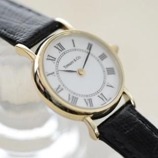 TIFFANY & Co. ティファニー｜ラウンド｜クォーツ・1990年代製｜レディースアンティーク時計