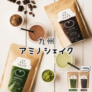 【抹茶きな粉味】 九州アミノシェイク 300g×1袋 ソフトプロテイン