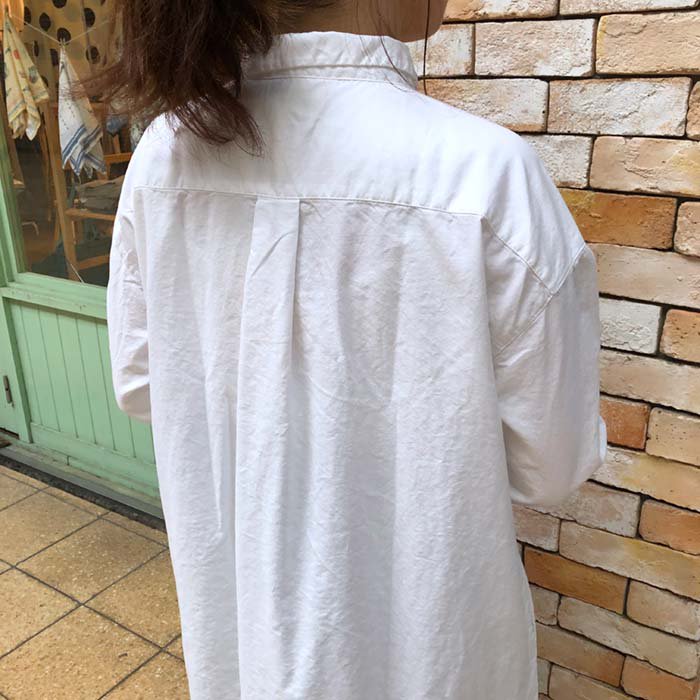 SUN VALLEY 日本製品染め長袖オックスシャツチュニック サブイメージ