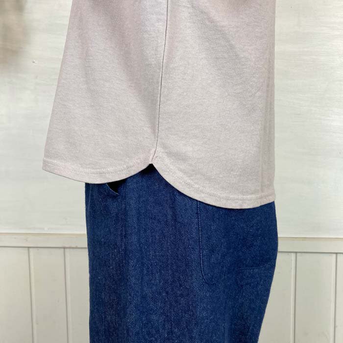 BLUE LAKE アメリカンドライ天竺無地５分袖Tシャツ 日本製 サブイメージ