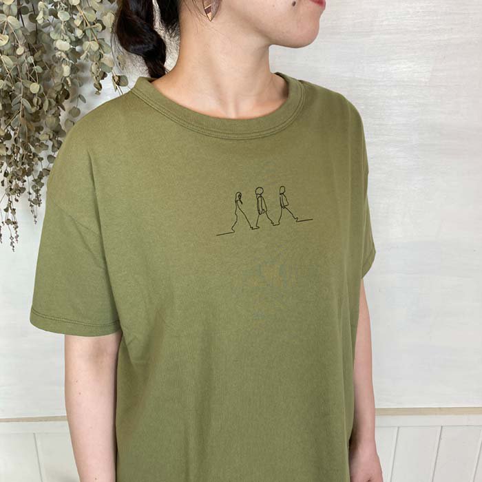PUTI PRICE コットンプリント半袖Tシャツ 日本製 サブイメージ